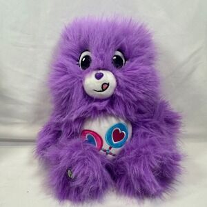 2025 Care Bears SUPER FUZZY Purple 14" Plush Share Fuzzies Blind Bag Mystery Pac